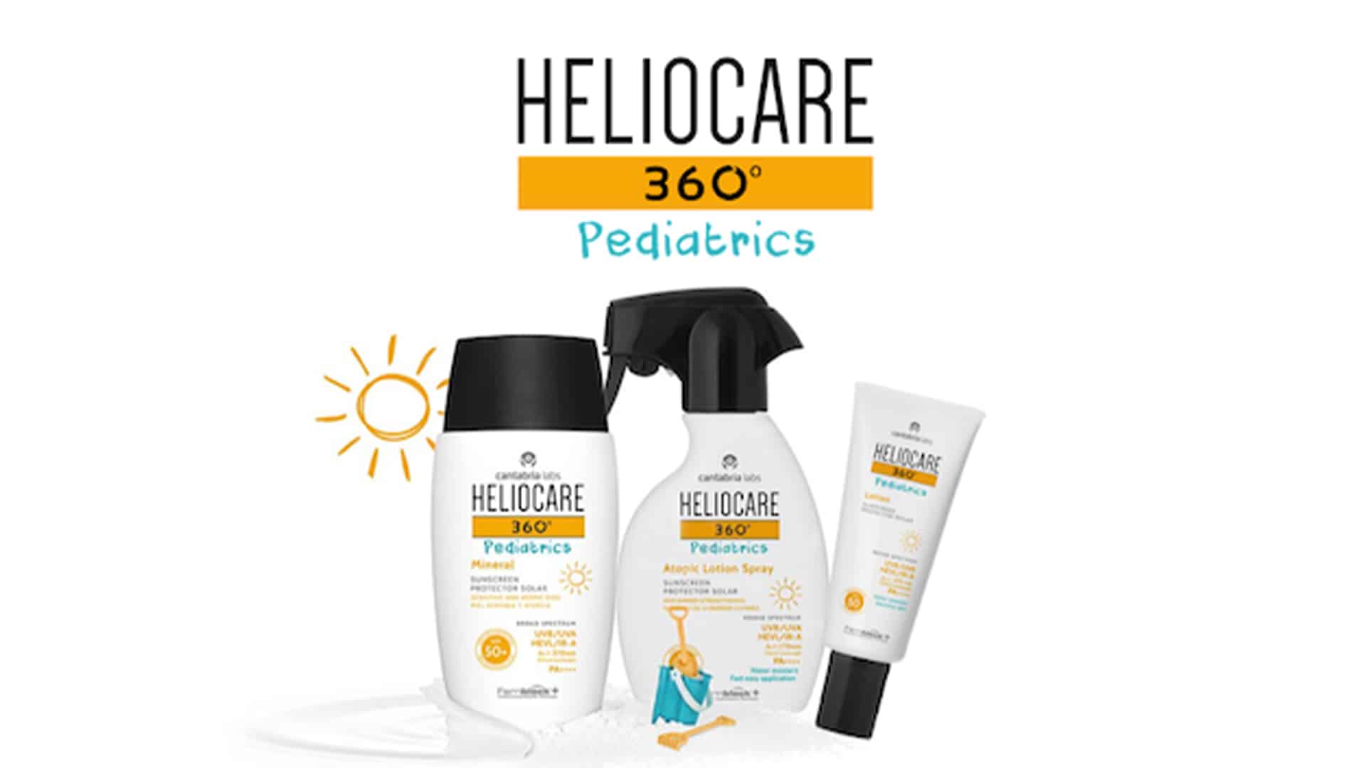 You are currently viewing SUN SAFETY FOR KIDS THANKS TO HELIOCARE 360º PEDIATRICS